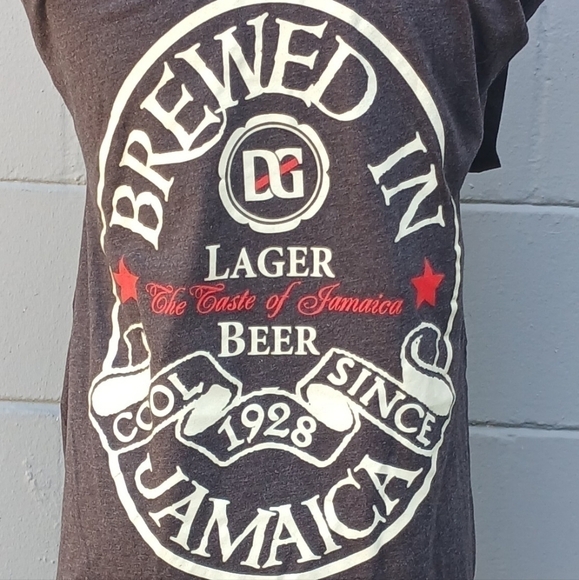 Vintage Red Stripe men's t-shirt - Picture 2 of 3